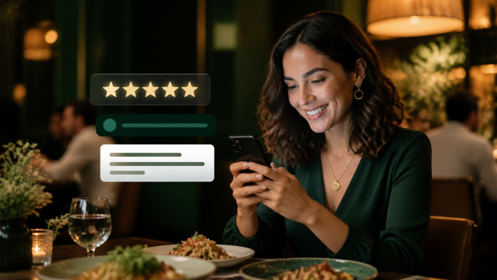 Cómo conseguir más reseñas en Google para un restaurante